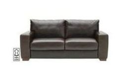 Heart of House Eton Large Leather Sofa - Chocolate